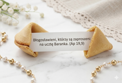 Ciasteczka z cytatami z Pisma Świętego – Elegancki Zestaw na Pierwszą Komunię Świętą