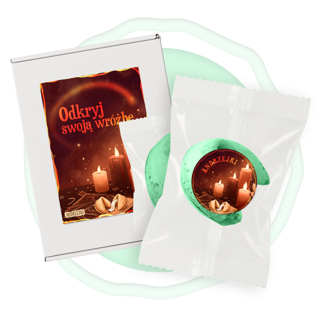 Odkryj swoją wróżbę - Andrzejki (Zielone)