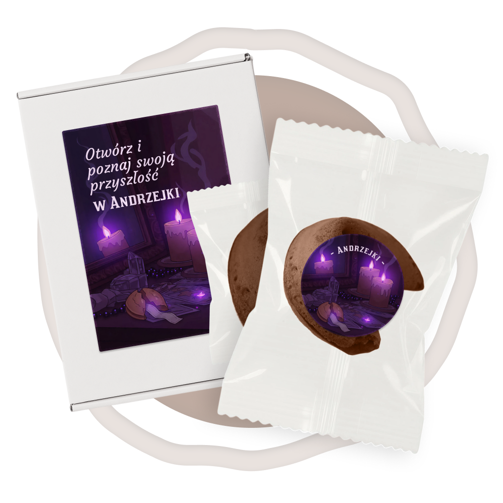 Otwórz i poznaj swoją przyszłość w Andrzejki (Czekoladowe)